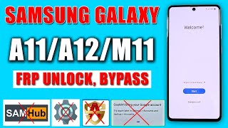 SAMSUNG A11 FRP BYPASS ANDROID 1112  UNLOCK GOOGLE ACCOUNT [upl. by Inanaup]