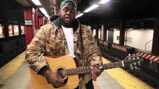 Hollywood Anderson  My Bestfriend Live from the Delancey amp Essex Street Train Station [upl. by Aihseyn48]