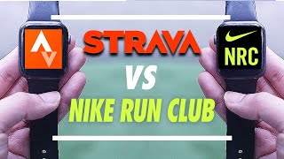 Strava vs Nike Run Club for the Apple Watch  Best Running App for the Apple Watch [upl. by Joann]