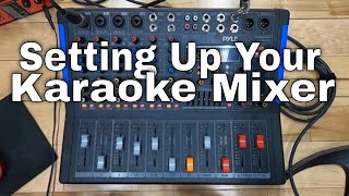 🌴 How to use amp Setup a Professional Karaoke mixer PMXU88BT [upl. by Lalaj]