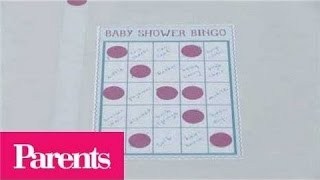 Baby Shower Games Bingo  Parents [upl. by Oralee]