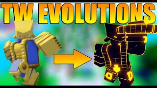 NEW ALL THE WORLD EVOLUTIONS  SHOWCASE  Stands Awakening  Roblox [upl. by Seadon]