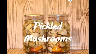 PICKLED MUSHROOMS [upl. by Comethuauc]