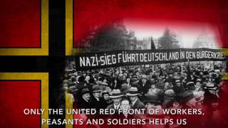 Kampflied Gegen Den Faschismus  German AntiFascist Song English Lyrics [upl. by Affer128]