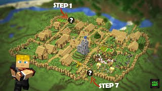 7 EASY Steps To Improve A Minecraft Village [upl. by Blackington]