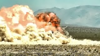 A10 Warthog Drops Bombs • Violent Destruction Of Targets [upl. by Ybrik456]