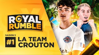 LE RETOUR DU ROYAL RUMBLE AVEC LA TEAM CROUTON  Saison 5  Episode 1 [upl. by Itnahsa668]