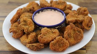 Crunchy Fried Mushrooms Recipe  Breaded Mushrooms [upl. by Swetlana21]