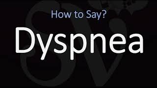 How to Pronounce Dyspnea CORRECTLY Meaning amp Pronunciation [upl. by Lenoel121]