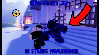 How to get Jotaros Star Platinum JSP in Stands Awakening Showcase [upl. by Johnnie]