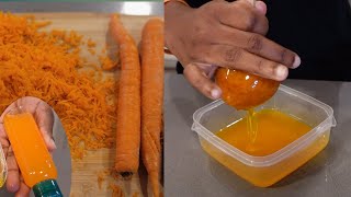 How To Make Carrot oil home for brighter skin amp Hair [upl. by Halladba804]