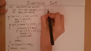 Insertion Sort  Time Complexity [upl. by Elehcor]