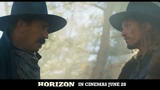 Kevin Costner Unveils Trailer for Western Epic Horizon  THR News [upl. by Mayeda399]