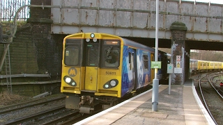 Half an Hour at 216  Birkenhead North Station 1022017  Class 507 508 terminus [upl. by Nesnar]