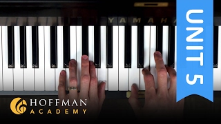 OLD VERSION Ode to Joy Hands Together  Piano Lesson 83  Hoffman Academy [upl. by Jonis299]