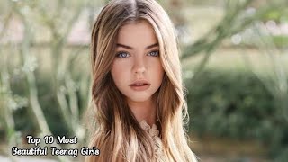 Top 10 Most Beautiful Teenag Girls In The World 2020  2021 [upl. by Randolph]