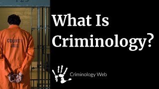 What is Criminology A Crash Course [upl. by Enirod]