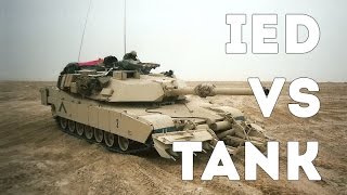 IED vs Tank  Mine Clearing with M1 Abrams [upl. by Negyam]