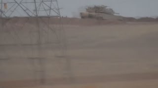 Mosul Militants Claim Iraqi Tank Destroyed [upl. by Blanding544]