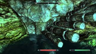 Skyrim  Geirmunds Hall boss fight [upl. by Alue600]