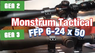 MONSTRUM FFP 624x50mm GEN 2 vs GEN 3 [upl. by Garland]